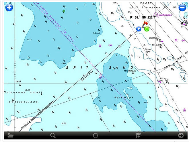 iPad Marine Navigation – Memory-Map Outdoor Navigation Apps | Ordnance ...